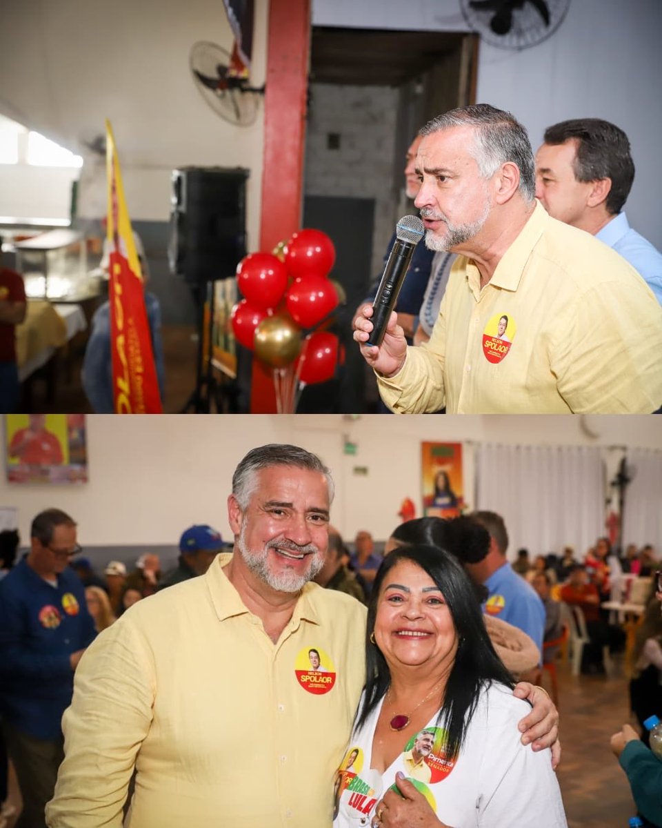 Pimenta13Br's tweet photo. Em Sapiranga, no lançamento da pré-candidatura do companheiro @nelson_spolaor a deputado estadual. ⭐️

Spolaor tem uma trajetória marcada pela participação popular, pela habitação e pelo desenvolvimento com inclusão.

Foi prefeito de Sapiranga por dois mandatos e conhece de perto a realidade da cidade e da região. Um companheiro com diálogo, presença e compromisso com o povo gaúcho.

Uma alegria estar neste momento tão importante. Vamos juntos nessa caminhada pelo Rio Grande! 🤝❤️
