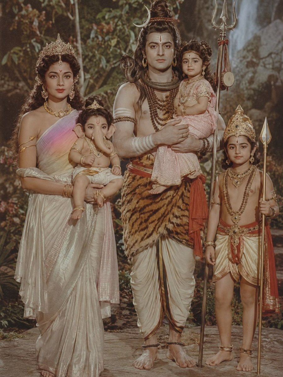 SoulOf_Bharat's tweet photo. Divine Shiv Parivar https://t.co/IS0soNEu0q