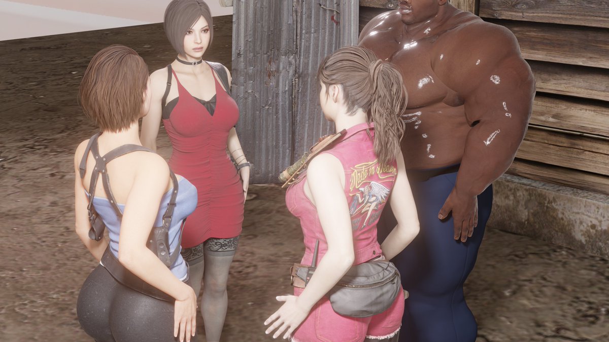 HedonisimBot's tweet photo. They will fight for that dude???
Ada, Claire, Jill @Rigid3d
Male @1ceDev_ https://t.co/jFKwCQTQ9G