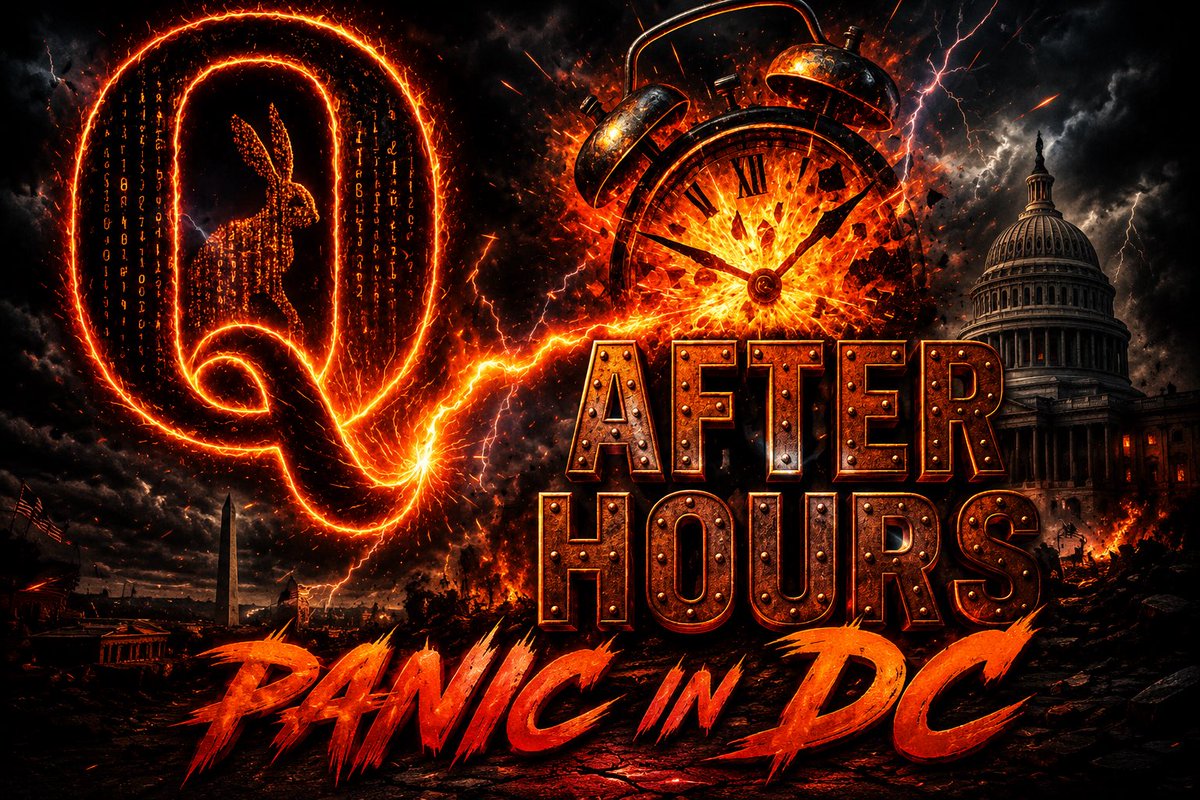 realjoshuareid's tweet photo. Live at Midnight EST — Panic In DC | Q After Hours 

https://t.co/32RzyIX3Cb https://t.co/YJ5u14Tei1