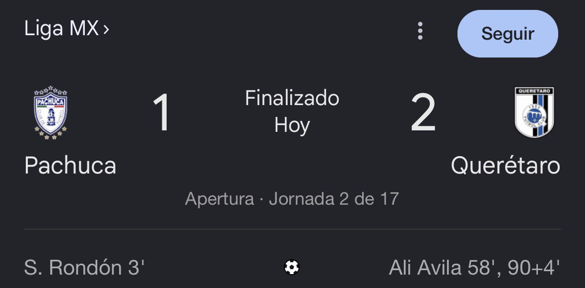 MartinoliCuri's tweet photo. Para cerrar la jornada, Querétaro le remontó a Pachuca en un partido que no vió ni Dios Padre: https://t.co/Onte0iB7R8