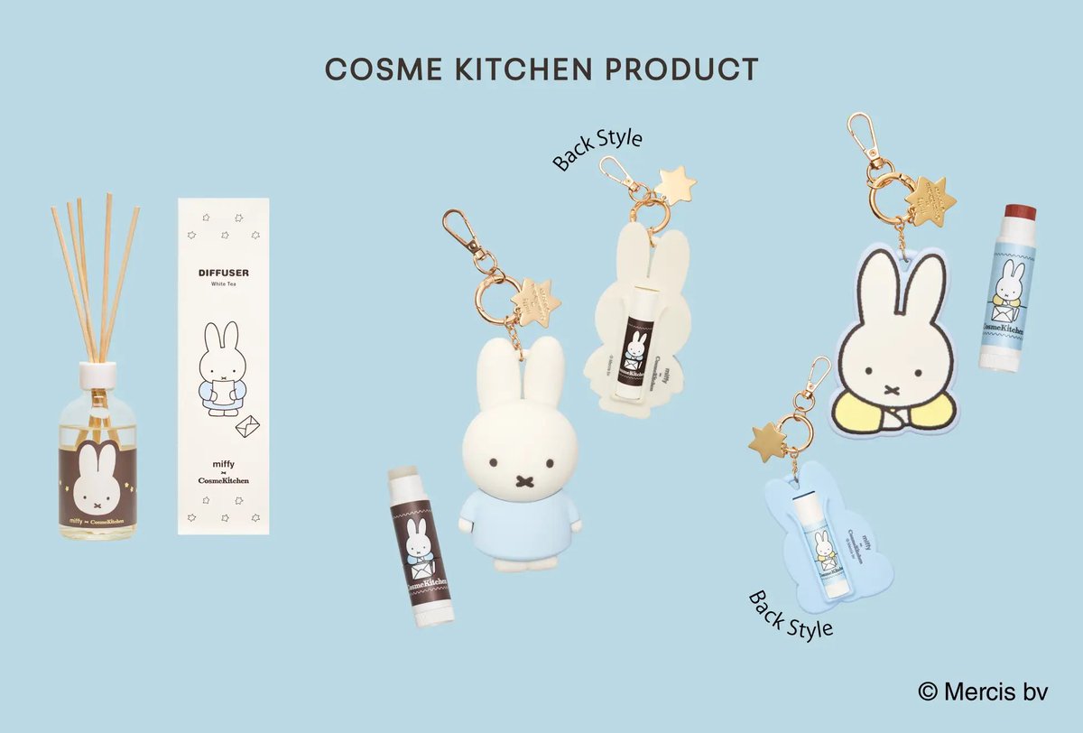 miffy_update's tweet photo. ✨🐰【コラボ情報】🐰✨

ミッフィー × Cosme Kitchenコラボ第3弾が登場✨

🗓️先行予約
8/4(火) 10:00〜8/18(火) 9:59
※公式WEB STORE限定

📅発売日
8/21(金)〜
※WEB STORE・全国店舗

コスメやポーチ、バッグなど
大人かわいい限定アイテムが登場予定🐰

詳細はこちら
🔗 https://t.co/TgY8cGMecQ https://t.co/6TR2FAidq7