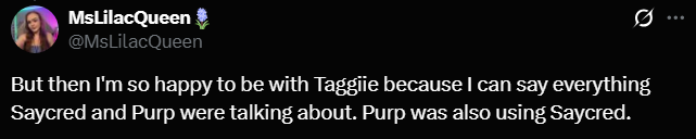 Saycred Angel tweet media