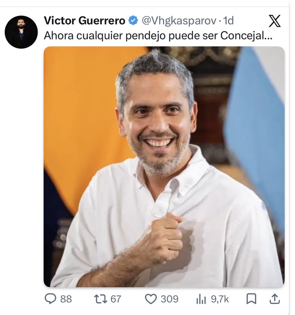 ElDatoEcu's tweet photo. Coincido con el zurde… https://t.co/luyvImarVm