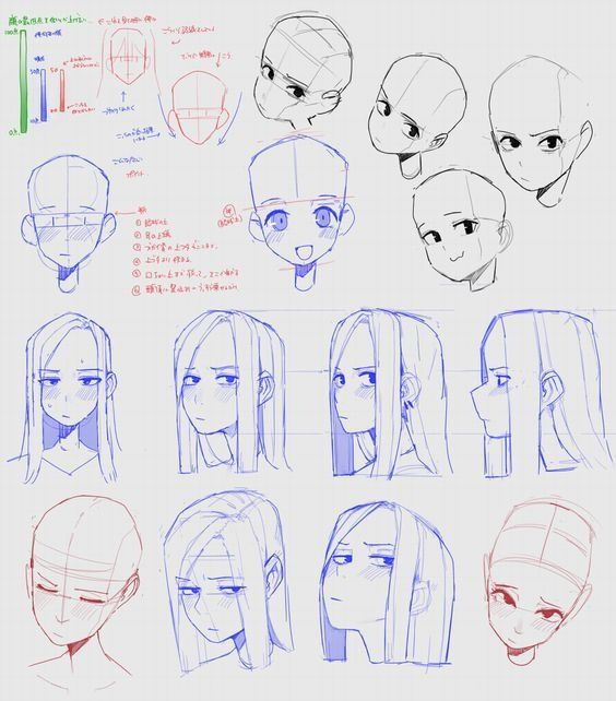 designatmo's tweet photo. Head angles get way easier once you understand the underlying construction https://t.co/dn85irVKZQ