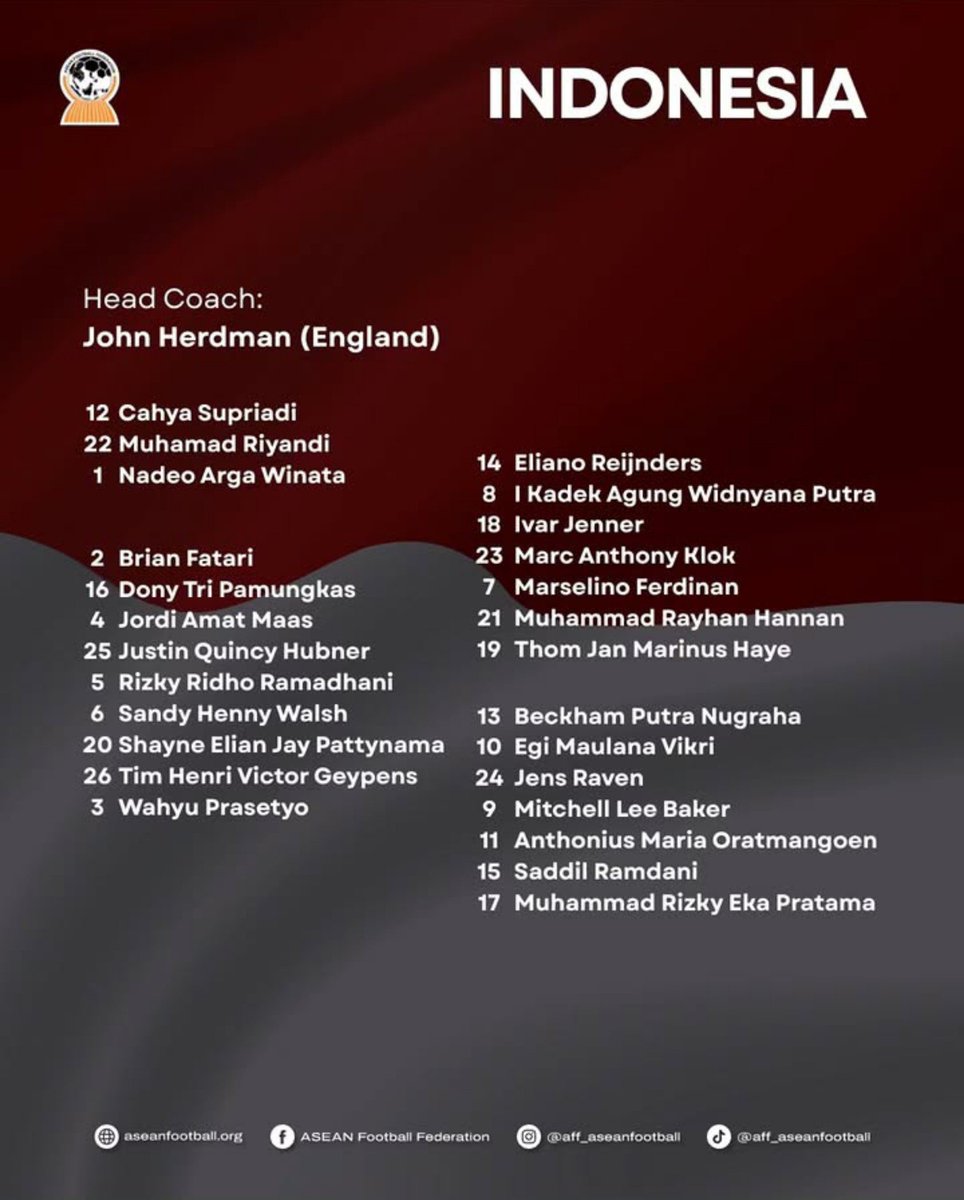 IndosFC's tweet photo. #HarinyaTimnas🇮🇩

📌 PIALA ASEAN 2026 - FASE GRUP
➡️ GRUP A - MATCHDAY 2 (27/7)

📍🇮🇩IDN (118) 🆚 (175) 🇰🇭CAM
🏟️ Pakansari, 🇮🇩Cibinong, Jawa Barat
🕣 20.30 WIB
📺 LIVE RCTI / VISION+ / YOUTUBE YBRAB

Waktu yang ditunggu akhirnya tiba! 🇮🇩Timnas Indonesia bakal melakoni laga pertamanya di Piala Dunia Ori edisi ini!

BRING IT ON! 🔥🔥🔥