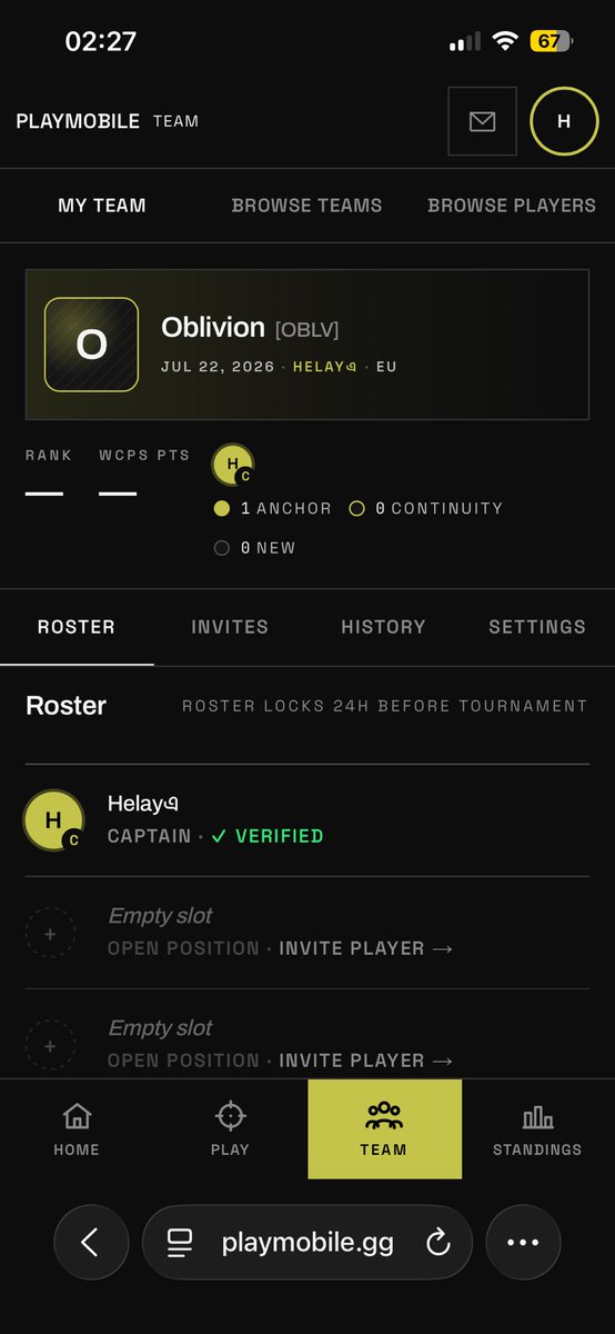 Helacodm_'s tweet photo. I still need some people too join my team https://t.co/jgsDZxtIUF