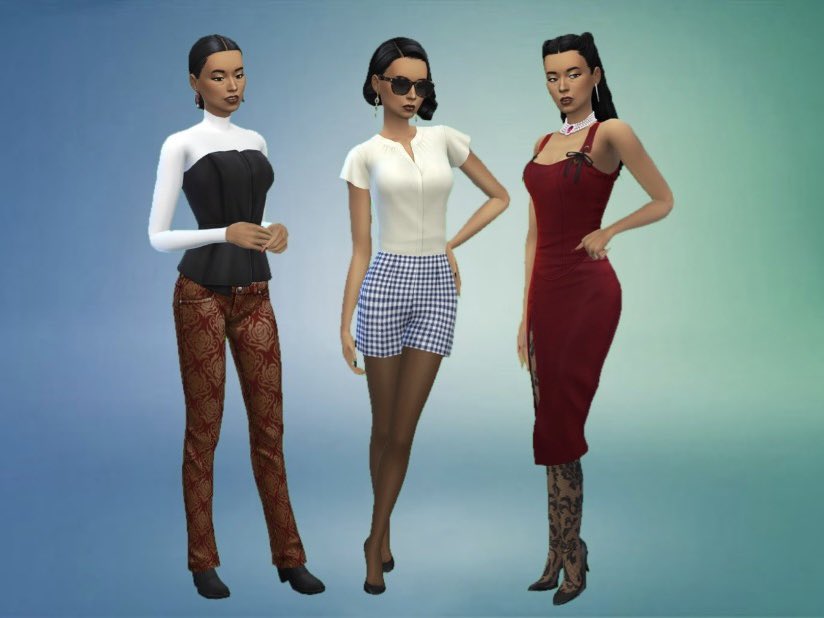 AwhLimbo's tweet photo. The Sims 4 Royalties &amp; Legacy Look Book !! https://t.co/HvfJRoAJGz