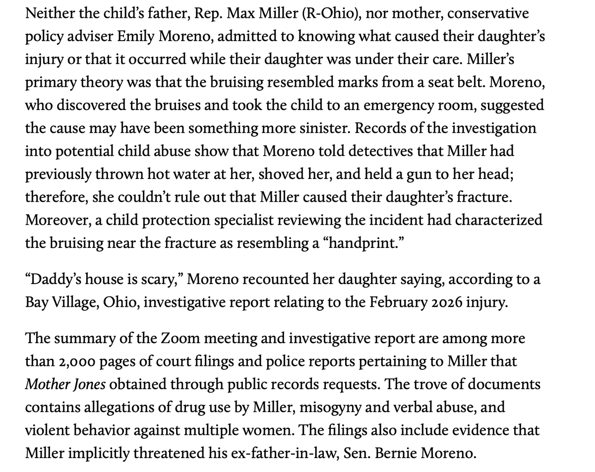RichardHanania's tweet photo. Democrat accused of having a sexual encounter a woman later regrets: Half the party calls for his resignation

Republican pours hot water on his wife, puts a gun to her head and suspected of breaking his two-year old daughter's collarbone: Crickets

"Daddy's house is scary" https://t.co/VzW5n84fVZ