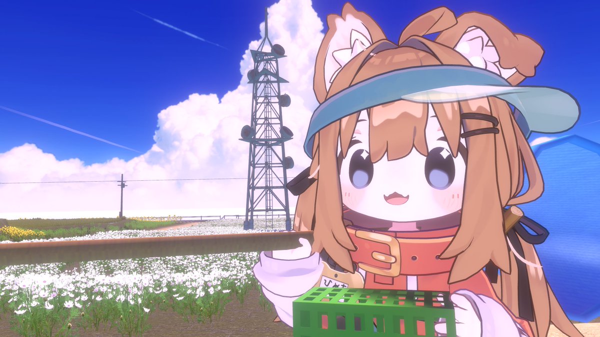 wasaB_vrc's tweet photo. おはようございます〜＾＾
これは夏休みを満喫するまめひなたです https://t.co/x6TyMxesZQ