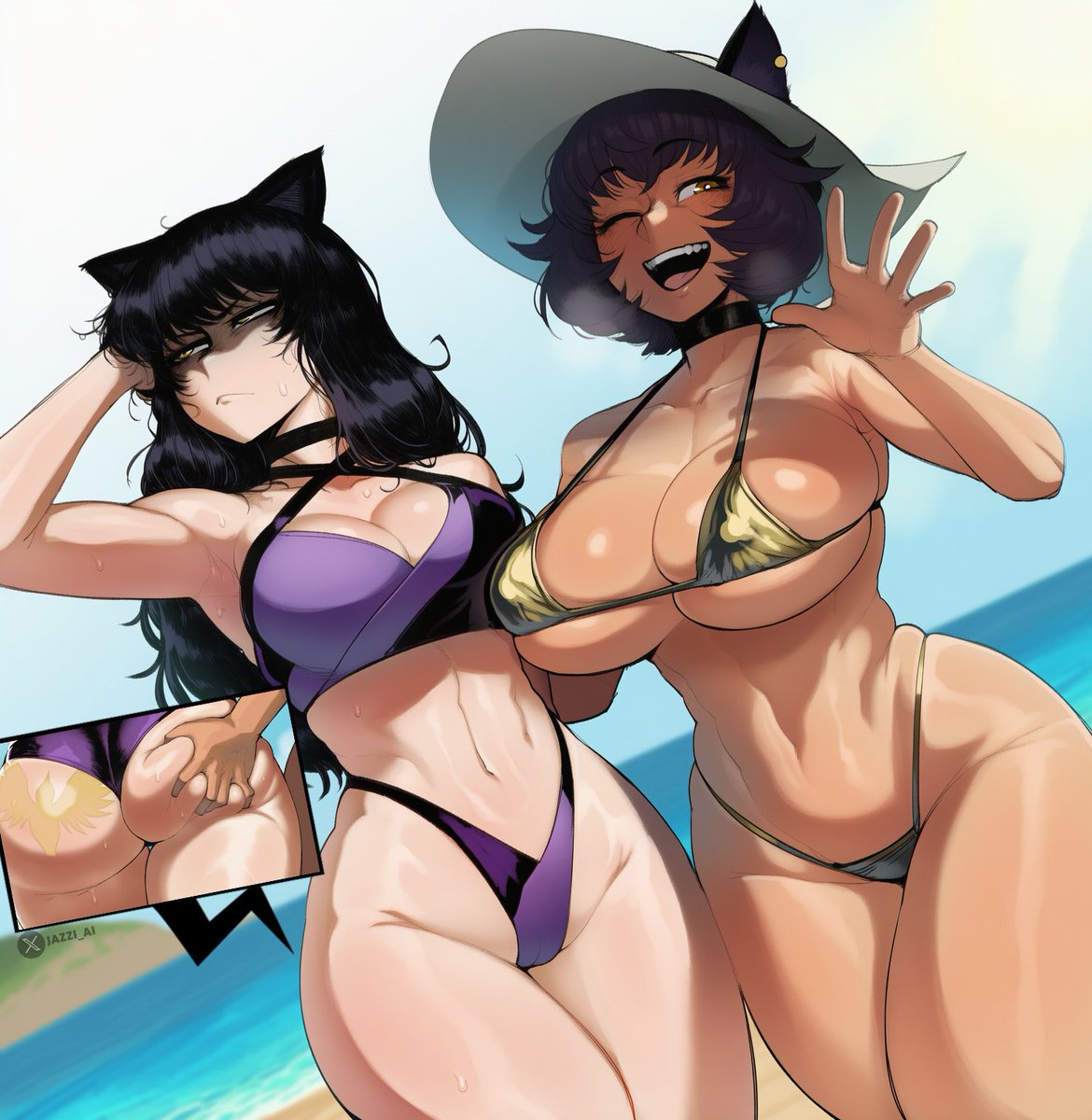 TheKittyN4ughty's tweet photo. "Look at the views, sweetie, isn't lovely, and look at all those people waving at us~." https://t.co/mRTKQQHYaH