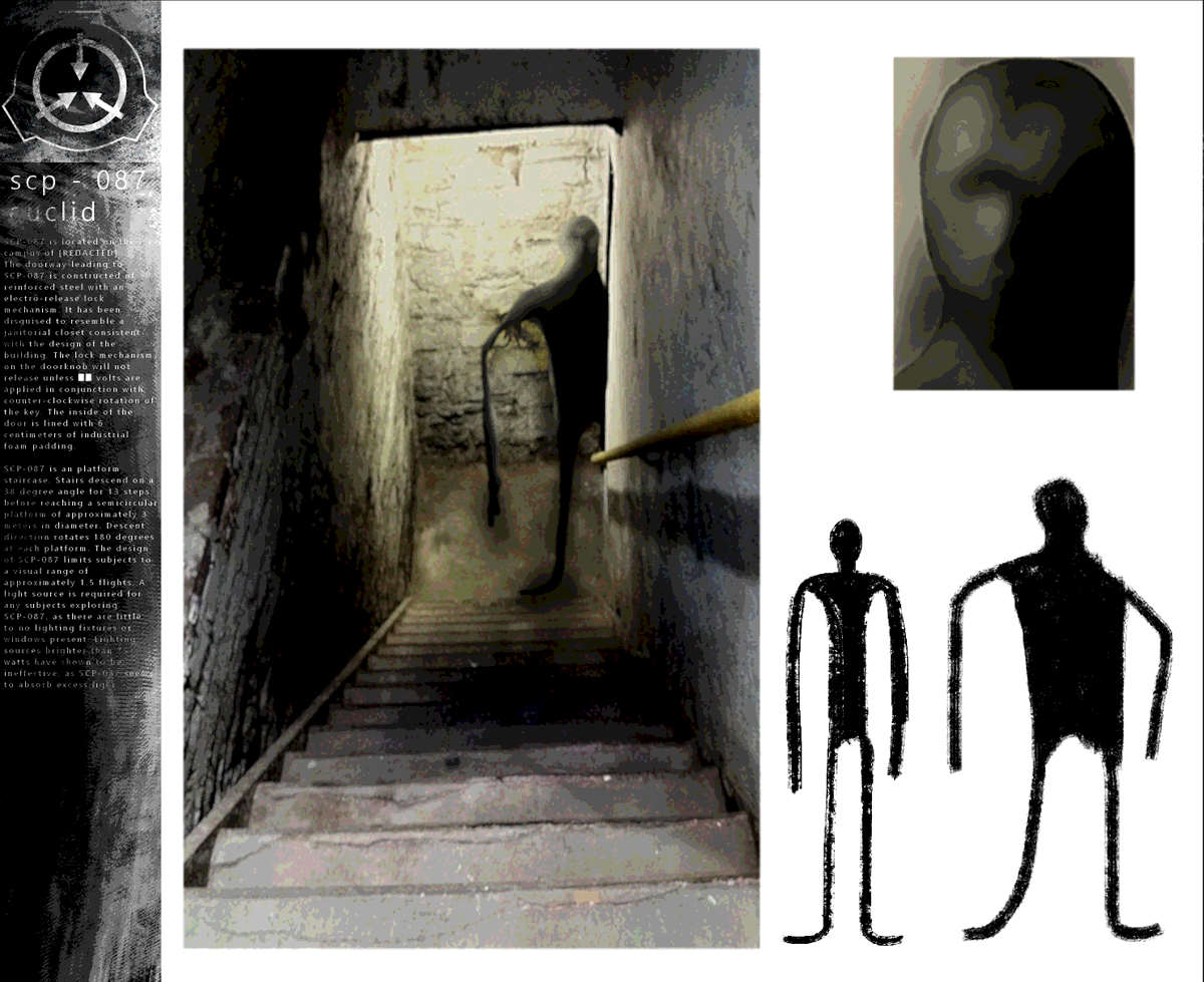 goterot's tweet photo. SCP-087 #art #scp https://t.co/EBjW8iK2Xq
