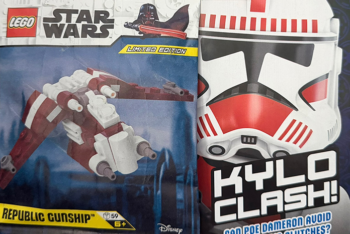 JediNewsNetwork's tweet photo. Immediate Media’s LEGO Star Wars Magazine #138 Out Now in the UK - https://t.co/8UrHHkjg5m #StarWars #immediatemedia @LEGO_Group #LEGOStarWars #CommandoDroid @StarWars #LEGO #RLFM #RepublicGunship #GalacticMarine https://t.co/9ZuX1XCAxe