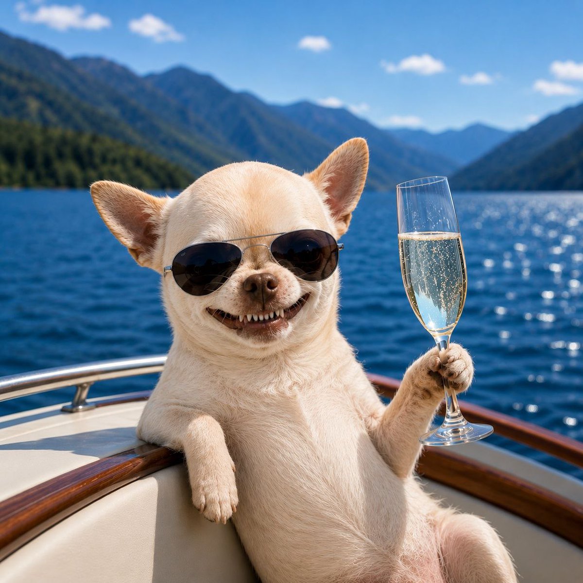EvildogiSOL's tweet photo. This champagne tastes like “i told you so.” https://t.co/iR5s2esprP