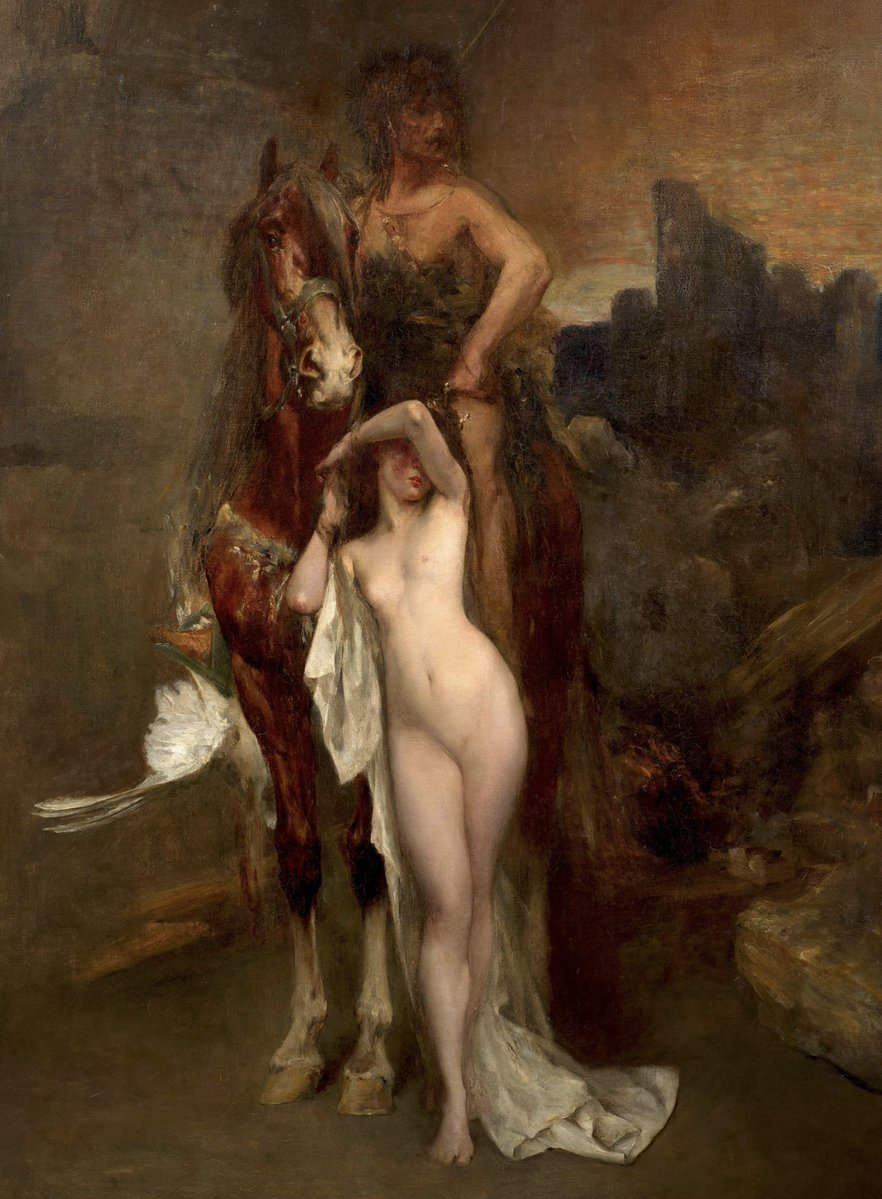 unconquered_sol's tweet photo. The Captive 
— Henri Courselles-Dumont (1904) https://t.co/9oqKNwWEkR