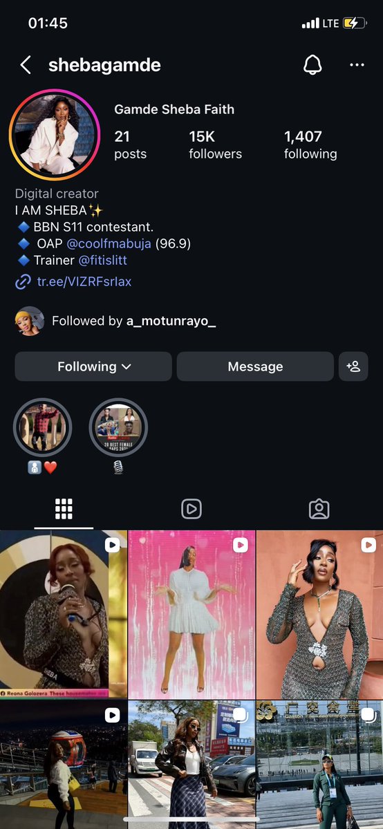 pemisire57315's tweet photo. We hit 15K followers already! β€οΈπ
This is just the beginning.
Sheba looks like the type wey go give us premium gist, premium vibes and plenty moments to talk about. ππΏ
Road to 20K! πβ€οΈ #TeamSheba #BBNaija https://t.co/WTVMNRNaik