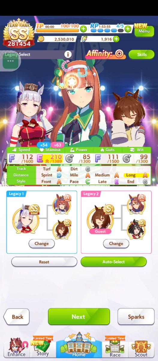 lukaharu01's tweet photo. "Light Hello es un NPC, debes de tener su carta de pal"

2. Herencias:

Una vez elegida nuestra umamusume a entrenar, es hora de elegir las herencias, algo que suelo hacer es elegir las herencias en base a la umamusume en sí, que quiero decir con esto?

#umamusume #Grandlive https://t.co/qxpKbOKIse