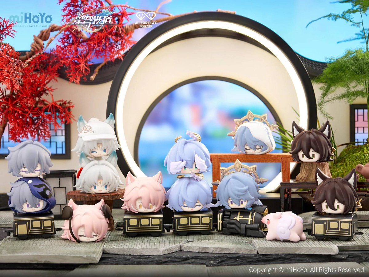Nin_Nin_Game's tweet photo. All aboard for cuteness! π
From Honkai Star Rail, the Q-Size Stacking Mini Figures Vol.3 by All For Play brings 12 adorable, stylized characters inspired by classic locomotives.
Pre-order nowπ https://t.co/muSmRhP6Sj
#HonkaiStarRail #MiniFigures #StackingFigures #AllForPlay #QSize