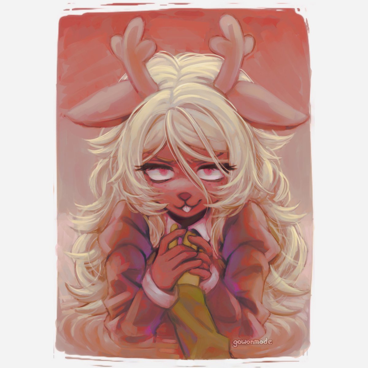 rkgkrabu's tweet photo. finished in clip studio #deltarune #noelleholiday https://t.co/sVS6MSjEwy
