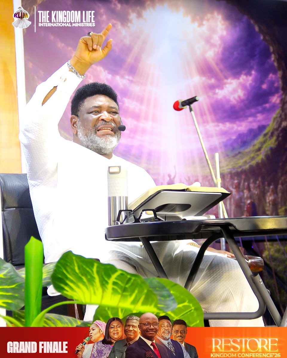 TheKlimNg's tweet photo. Moments from the Word Ministration by Rev'd Kayode Oyegoke at #KCON'26 Grand Finale.
#KCON26
#THEKLIM https://t.co/56iqqIxzf0
