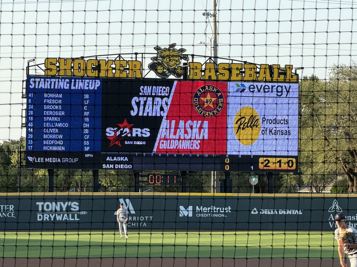 hatstorm's tweet photo. Game 11 of Baseball Round the Clock is underway! 11 games in 33 hours

Alaska Goldpanners vs San Diego Stars

@NBCBaseball 
@RealGoldpanners 
@SanDiegoStarsBB 

#NBCWorldSeries https://t.co/JXnhkOZkNA