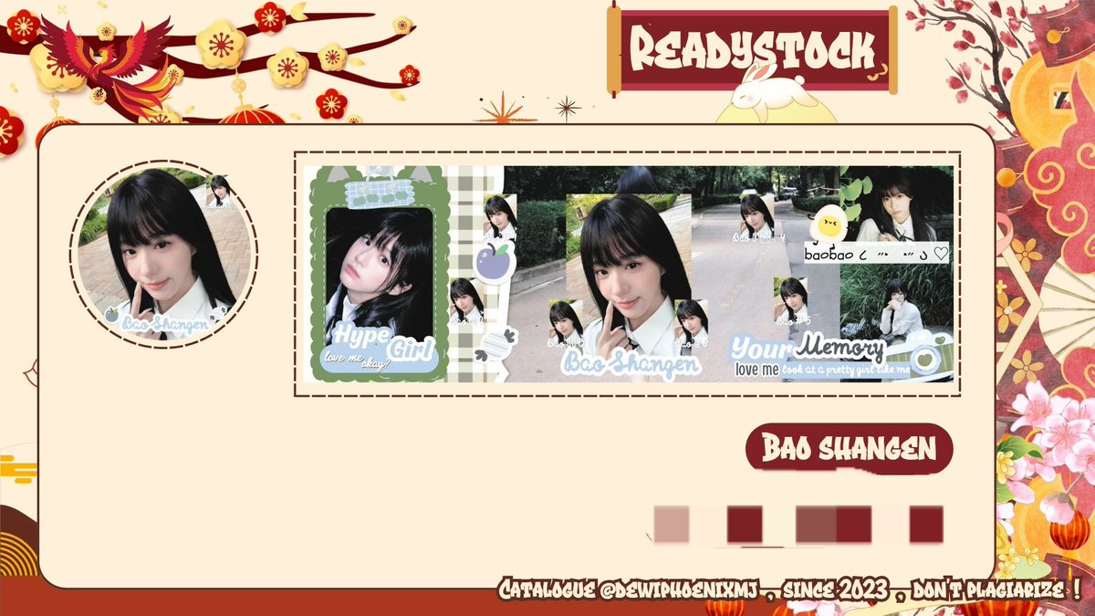 dewiphoenixmj's tweet photo. 🍃 Layout Special 'Never-Ending Summer' telah hadir 🍃 Clearance Sale 6k-9k 😍👐🏻

💖 Layout Couple Bao Shangen &amp; Zhou Keyu ( 2 ) 
💖 Layout Single Bao Shangen ( 2 )

ayoo sapa yang lagi kecintaan sama Zhou Wan &amp; Lu Xixiao 😆🫶🏻 yuk jajan layoutnya 😋 

CEK ALT ❤️‍🫶🏻

#bealanja https://t.co/hTNSu69A9w