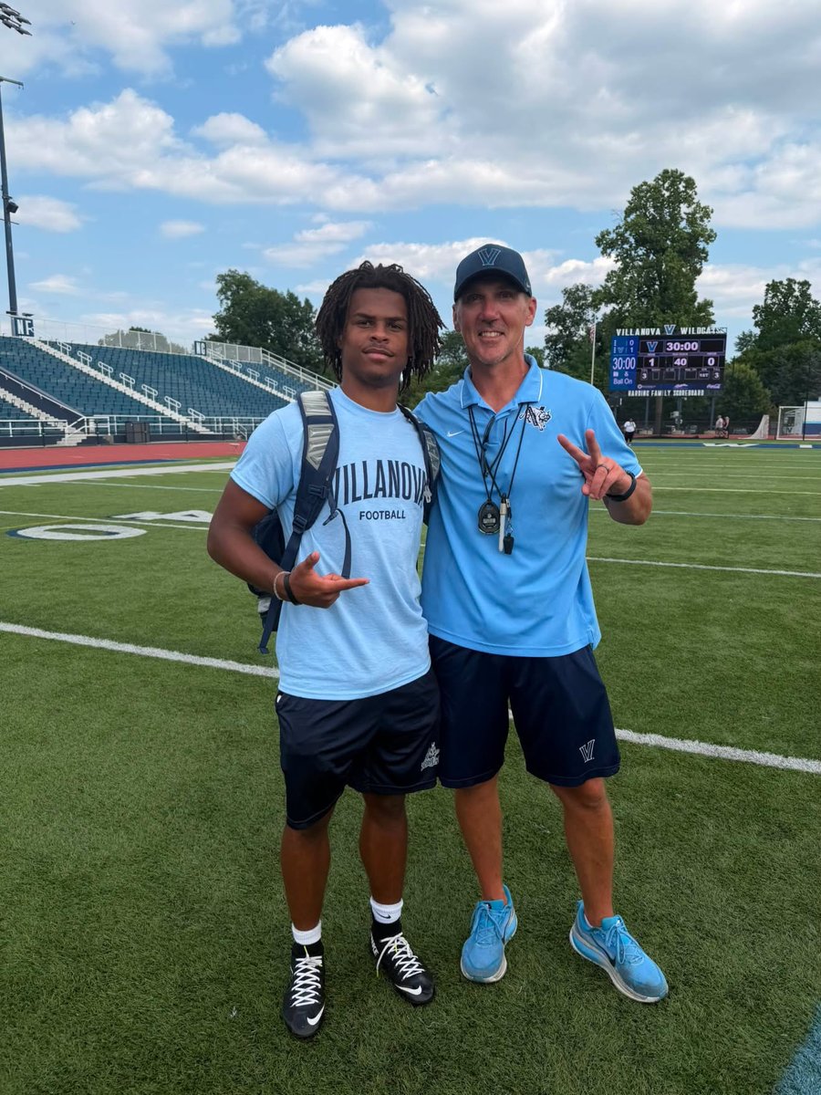johnsonjjustin3's tweet photo. Had a great day competing today at @NovaFootball camp today! Very grateful for the experience thank you for the opportunity @coachferranteVU @CoachOConnor_ @CoachRiede @PennypackerRoss https://t.co/c79Vf63cZT