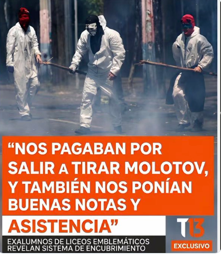Iherreraa's tweet photo. Si esto es cierto, todo el profesorado del Instituto Nacional debe ser investigado, y de encontrarse culpables deben pagar con cárcel, y también establecer quien pagaba a los alumnos y de donde provenía ese dinero https://t.co/eTY7tcPtIY
