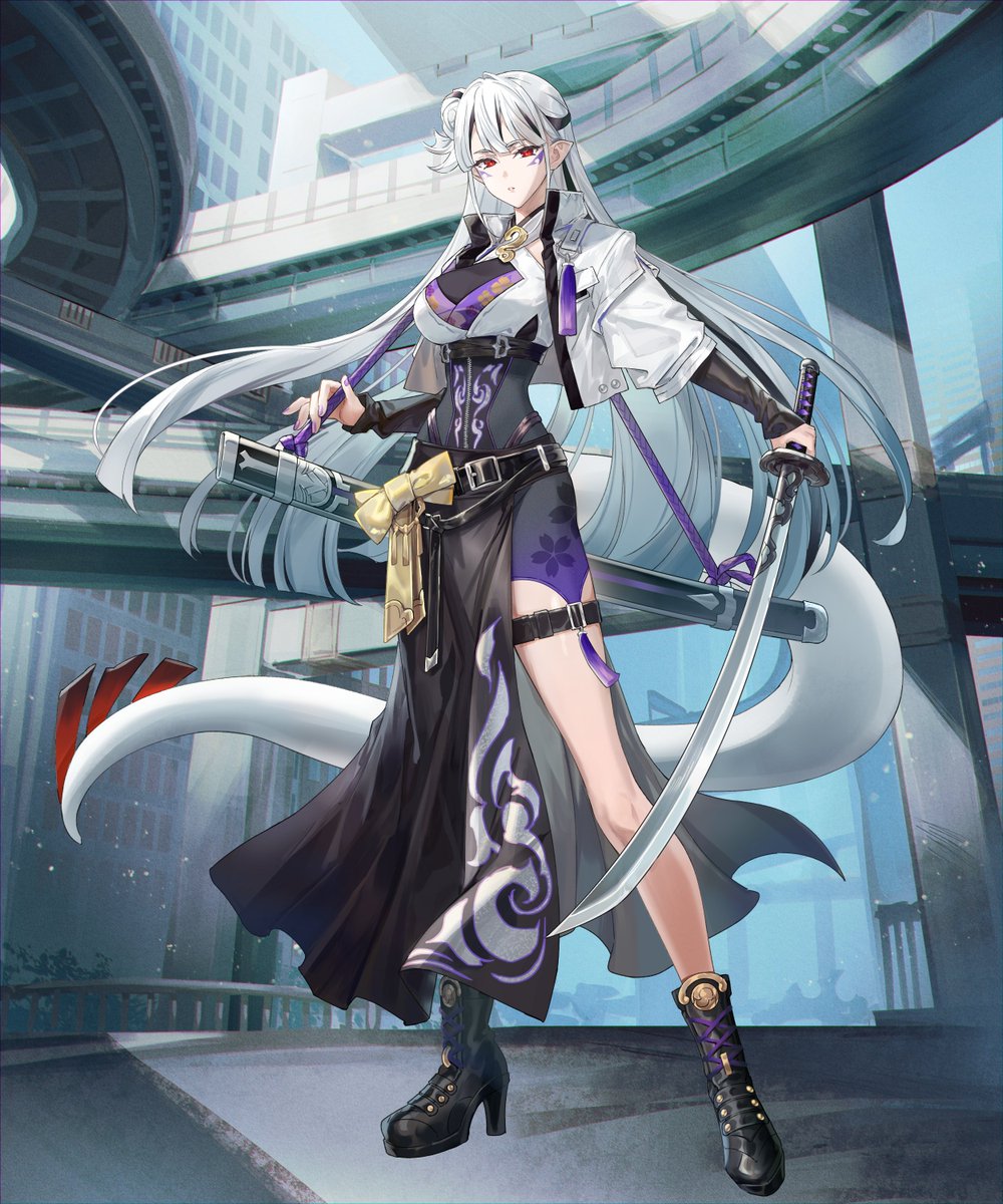Evertale_JP's tweet photo. もう誰も守らない
壊すだけ

新SSR　闇の白蛇「みずち」（CV：新田ひより）

本日より期間限定でピックアップに登場！ https://t.co/ixUVmBzkzu