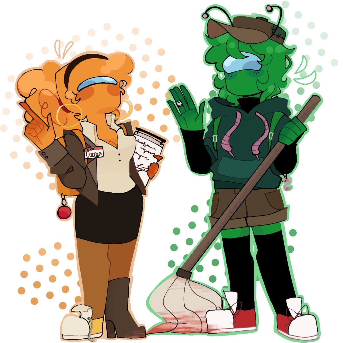 Idiot_drawssss's tweet photo. I updated my designs for these two beans a little ✌️

#amongus #amongusshow https://t.co/F8KNrODbPZ