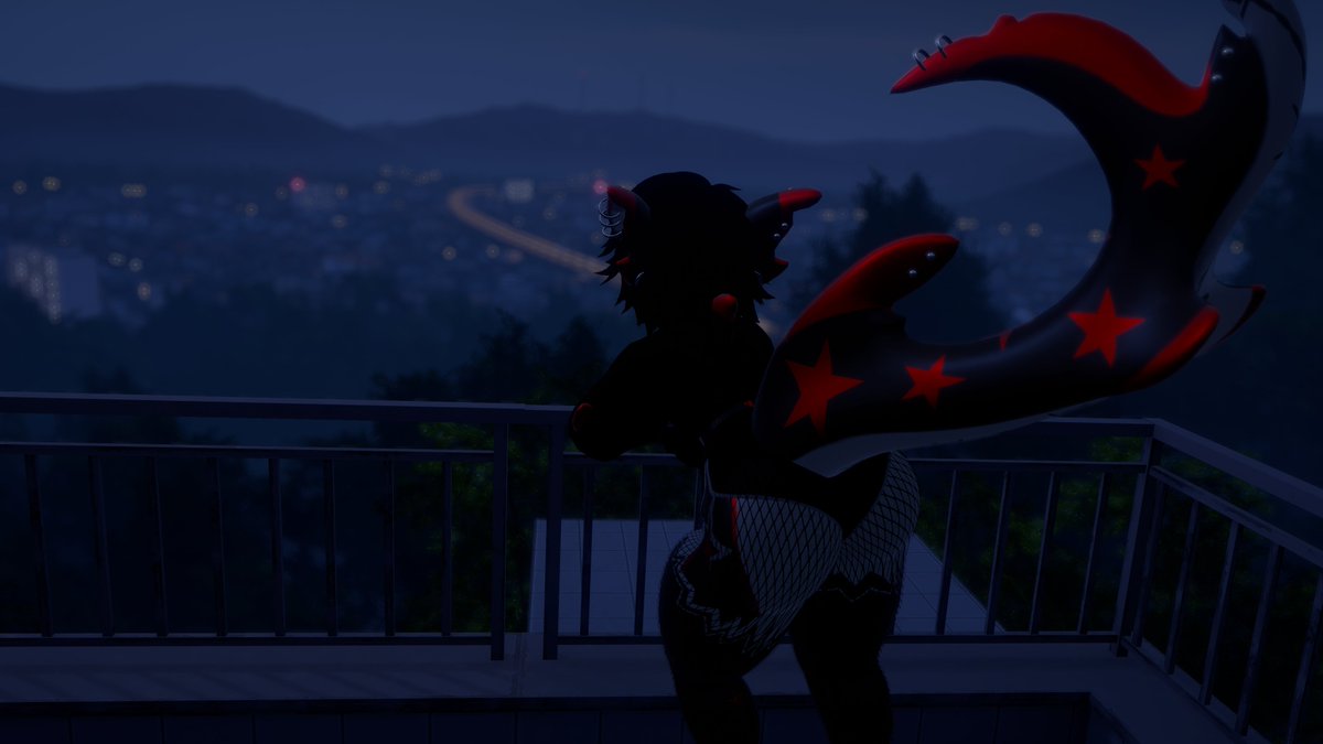 Bushh_y's tweet photo. "Wow! What a nice view!" 🌆✨
#furryㅤㅤㅤ #furryartㅤㅤㅤ #vrchatfurry #vrchat #nsfwㅤㅤ https://t.co/6eF0ZP4541