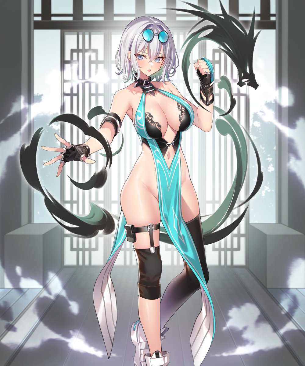 Evertale_JP's tweet photo. みんなみーんな
ぶっ倒してあげるよっ！

新SSR　不屈の武術家「シャオリー」（CV：庄子 真央）

本日より期間限定でピックアップに登場！ https://t.co/ZlLAfHNoCi