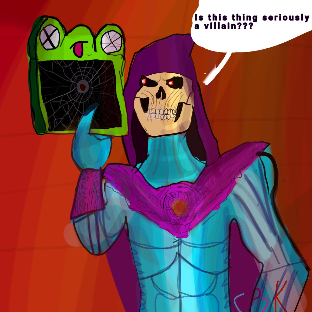 Ralcesar27's tweet photo. Lylypad it's the worst writting villain of all time and .. Skeletor it's the Best villain of 2026 (with text) toy story 5 it's overrated for me #jaredleto #toystory5 #mastersoftheuniverse #motu #savemotu #suppirtmotumovie #savegrayskull #wehavethepower #motumovie https://t.co/Mgwgewze68