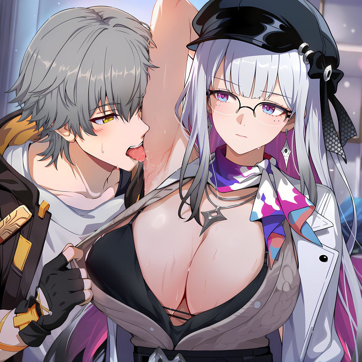 Bronya_GGZ's tweet photo. #HonkaiStarRail #Nihilux #Caelus https://t.co/ruZUZM13iC