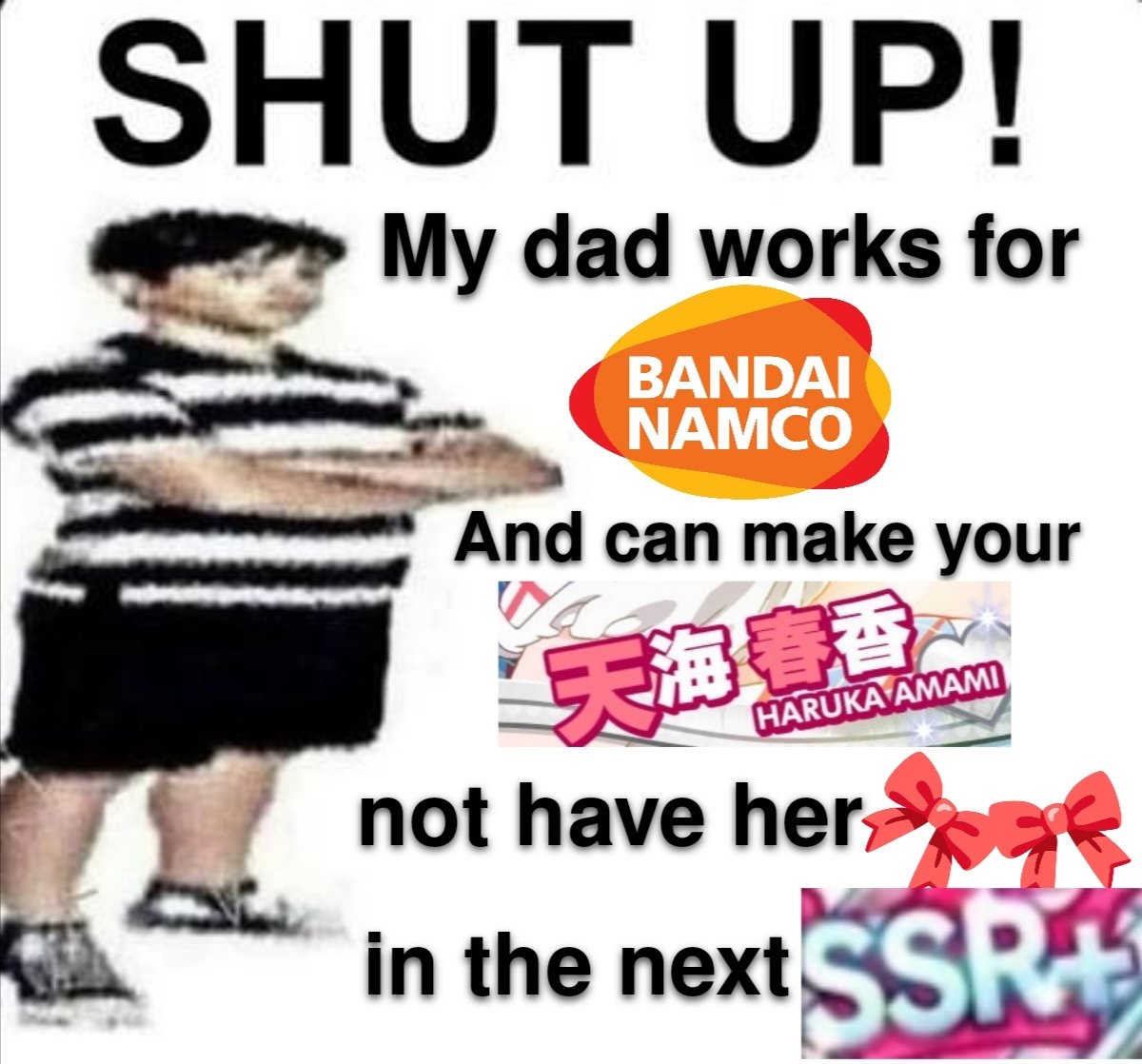 AmamiHaruchi's tweet photo. I would not mess with this kid. https://t.co/W5jZ7W9tK3