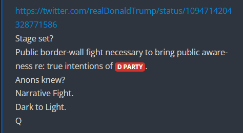 JulzeeQ's tweet photo. 😄  This will be the END of the D PARTY. 
I've got the popcorn popping. 🍿 😋
👉https://t.co/Oun2OcIkrc https://t.co/535dCYoZB3