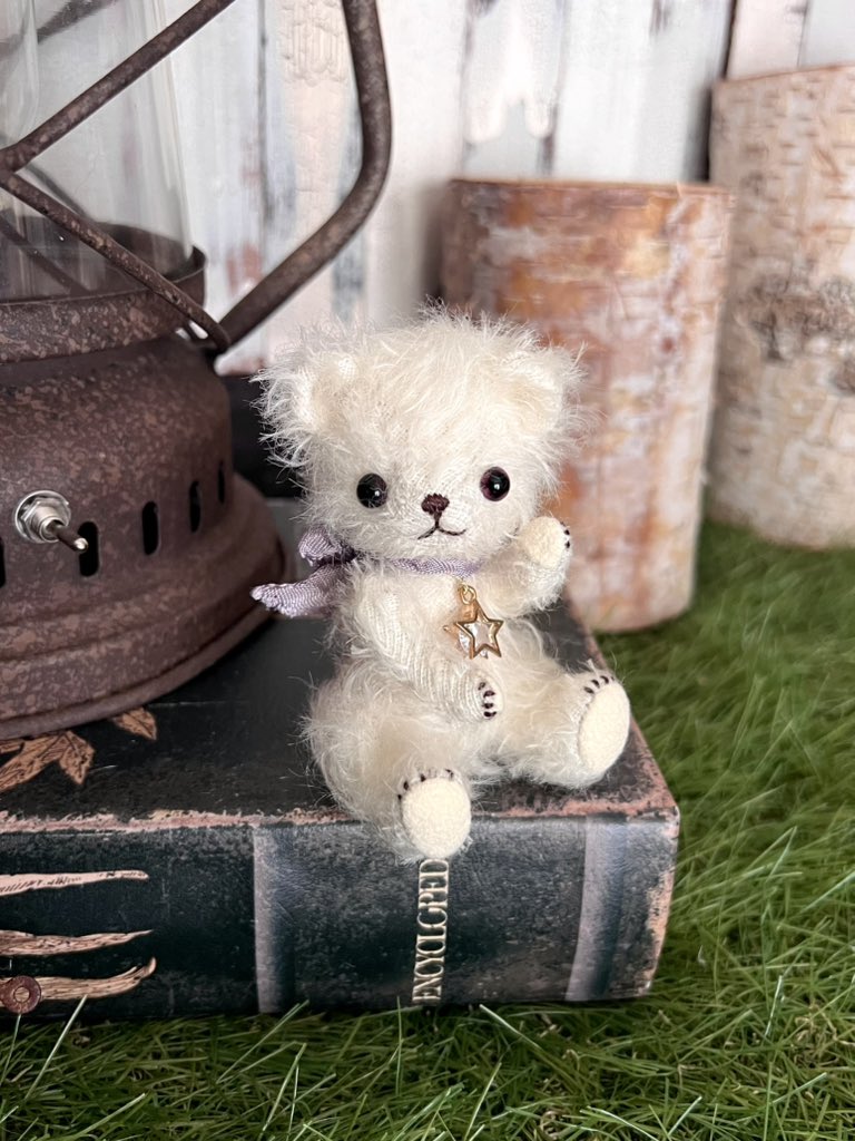 calmtime's tweet photo. ♡

＼ くまちゃん達の家探しします ／

■ 販売場所
　 Yahoo!オークション
　終了：2026年7月30日（木）21時台

Calm*time #414 くま
 https://t.co/3Bp6XVJAHj

小さなこぐまちゃんです！
ご縁がありますように…✨ https://t.co/w3Yu4NYhdn