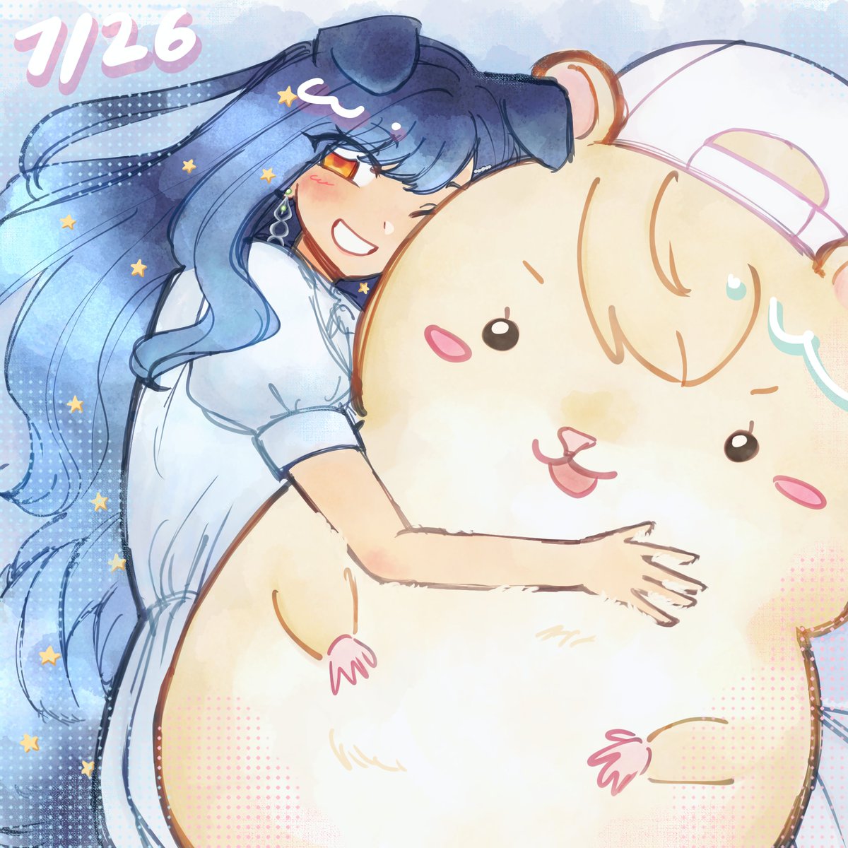 kohanecore's tweet photo. day 3:  birthday/animals
#anhaneweek26 #杏こは https://t.co/9xmRaqHmD0
