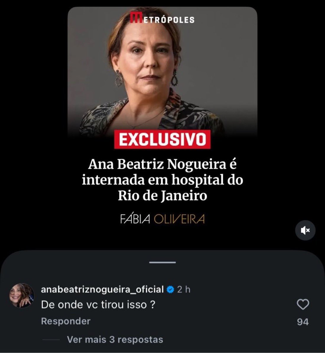 NazareAmarga's tweet photo. Meu Deus Metrópoles 🗣️ https://t.co/8sSg1GYTQO