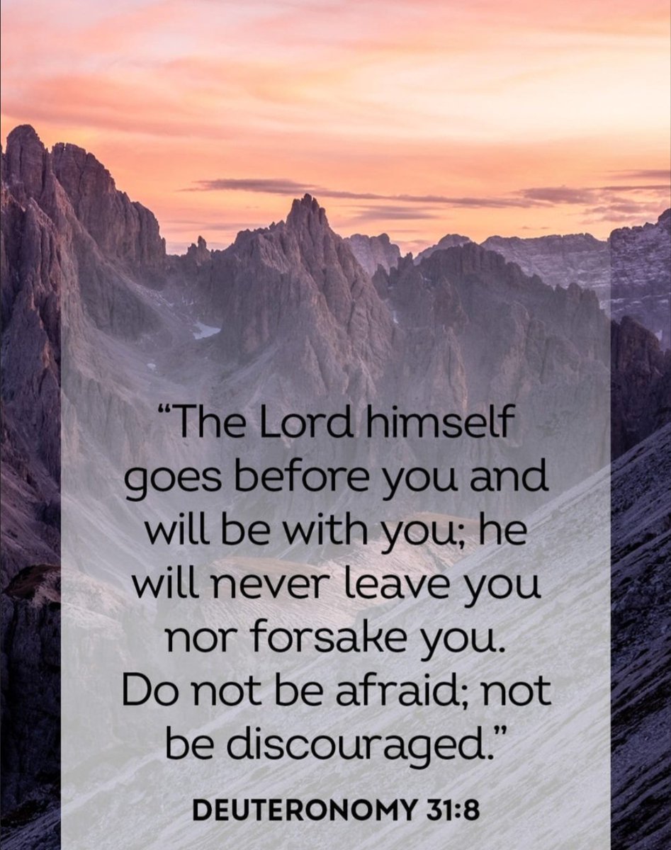 MMcLaughlinsong's tweet photo. No matter what you may be facing, the Lord Jesus goes before you and is with you.

May He give you peace &amp; hope anew. https://t.co/vF7o8vHbND