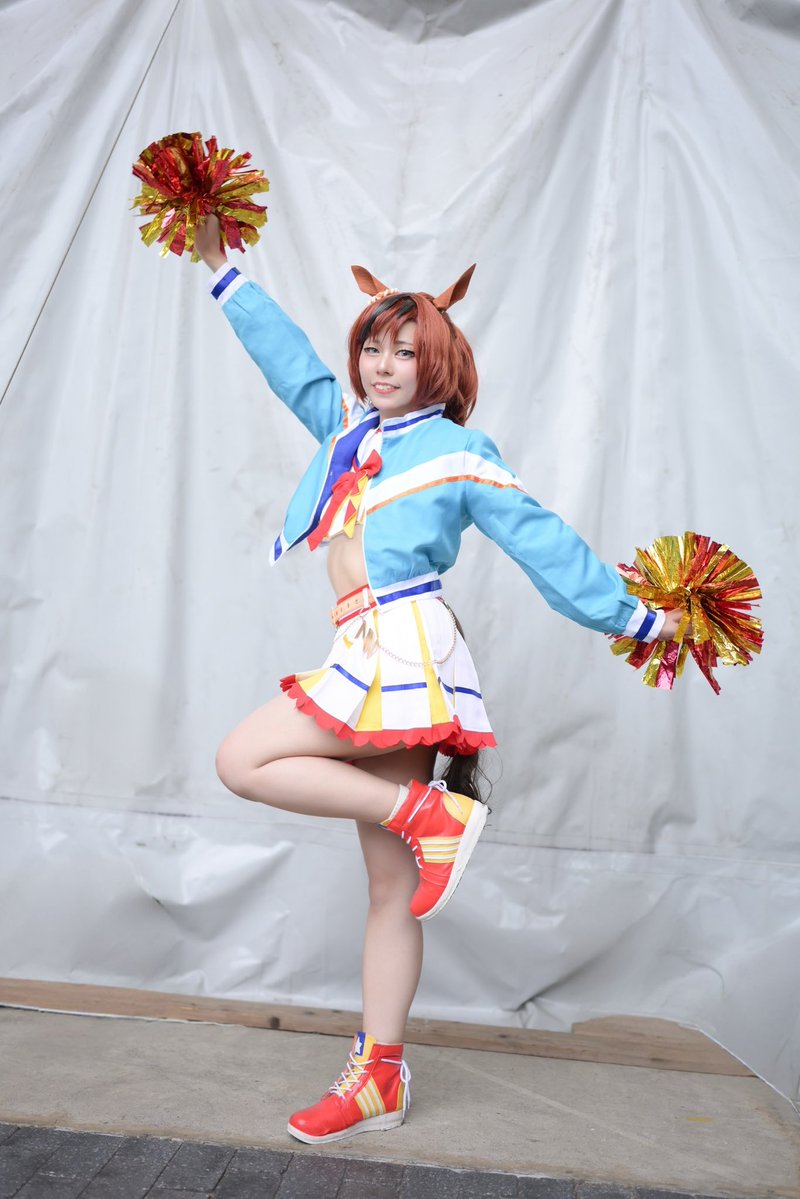 pumpkin_hkr's tweet photo. ⚠︎コスプレ/cosplay⚠︎
【ウマ娘】ナイスネイチャ(チア)

📸/馳ヲさん(@hasewo8492 )

#ウマ娘になってしまいました
#WF2026S #WF2026Sコスプレ https://t.co/AVia48Z86q