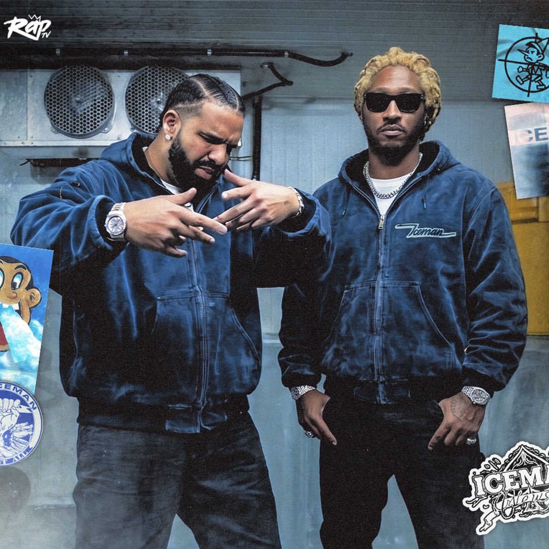 Rap's tweet photo. Drake &amp; Future have the best-selling rap albums in the US this week‼️💿

▪️ICEMAN - 55K
▪️THE REAL ME - 46K https://t.co/CDHIhaSF9B