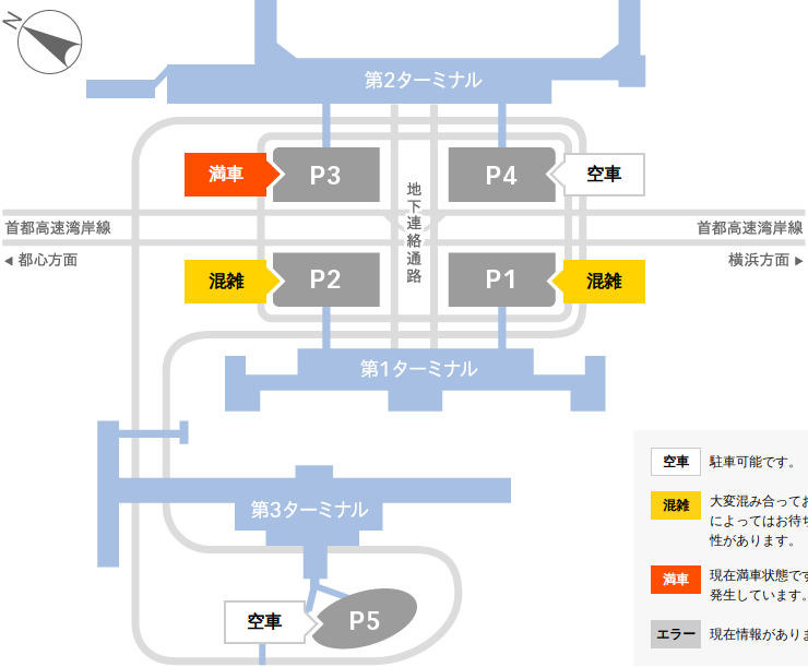flight_parking's tweet photo. 羽田空港駐車場 2026年7月27日 10:42 時点の混雑状況

P1:【混雑】
P2:【混雑】
P3:【満車】
P4:【空車】
P5:【空車】

羽田空港の駐車場でお困りなら「フライトパーキング」

【公式LINE】
https://t.co/nebKnUxVgT

#羽田空港 #羽田空港駐車場 #混雑状況 #混雑 #満車 https://t.co/aHBGacP7Kr