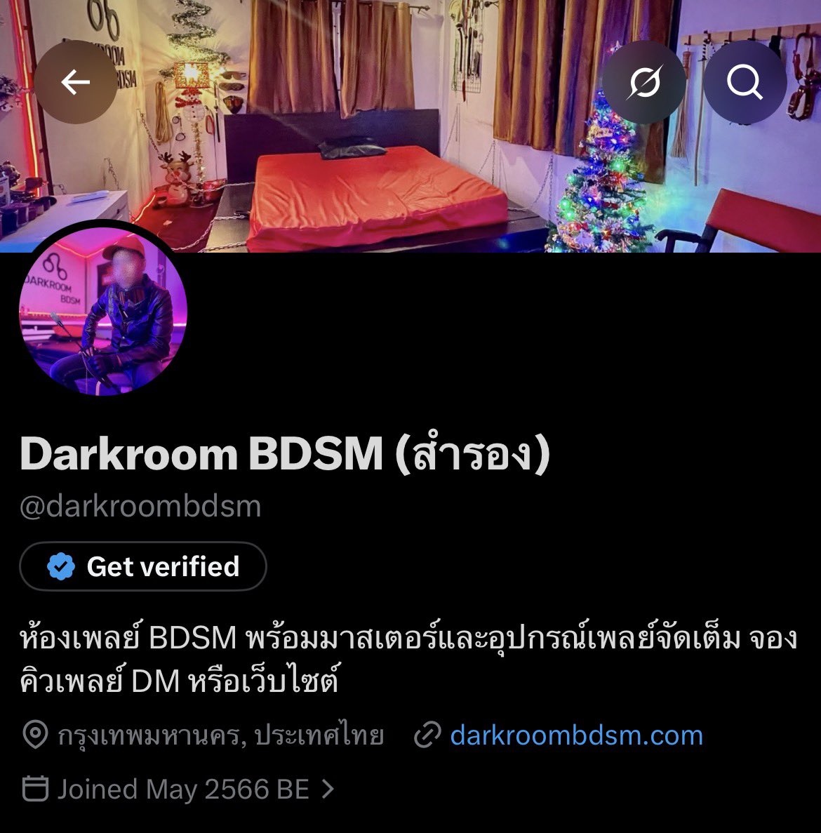 darkroombdsm_th's tweet photo. 📣ฝากช่องทางสำรองของ Darkroom BDSM ด้วยครับ @darkroombdsm 
📌ลูกค้าต้องการจองเพลย์ ทักมามาสเตอร์ได้ทุกช่องทางเลยครับ https://t.co/Mhb4dXN6NO