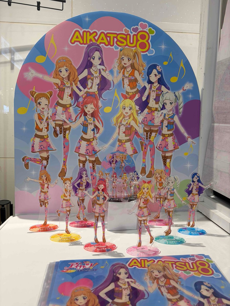 📢＼残り3日／ F階段下ワゴンで開催中の 『アイカツ！』 POP UP SHOP