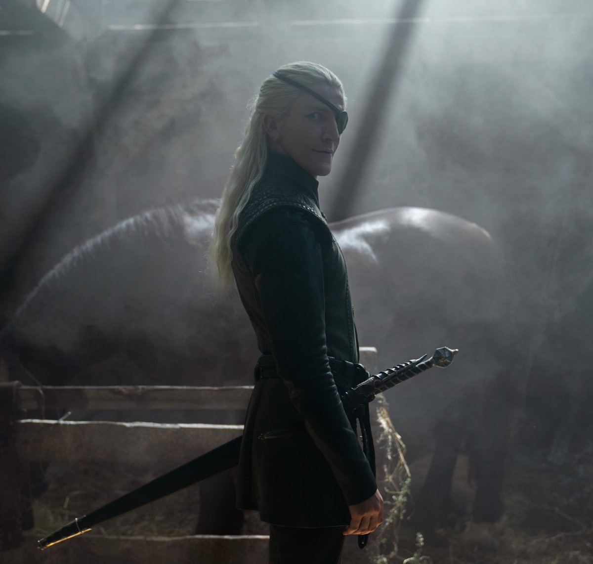 westerosies's tweet photo. “I will be the Lady of the Water, and you the Dragon Lord by my side. But in the meantime, you’re a Targaryen Prince. And your sons will be Targaryen princes in their turn.” 

— Alys Rivers to Aemond Targaryen 
#HouseOfTheDragon https://t.co/tgjBNvOFai
