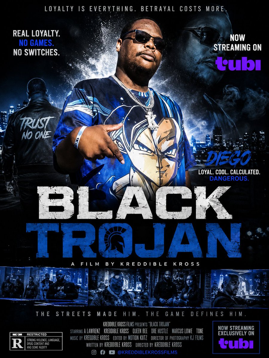 pas_kross's tweet photo. Out on Tubi Black Trojan https://t.co/Fn75alCaJn