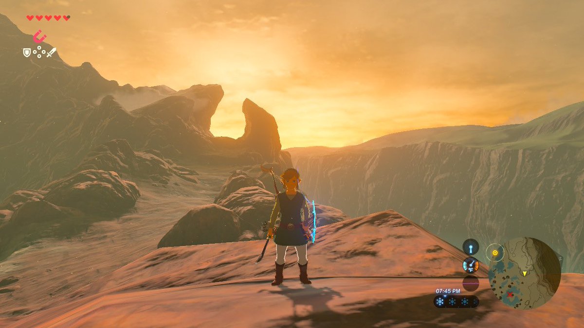 ImaLadyGamer's tweet photo. #StandintheLight
#BotW
@NintendoAmerica https://t.co/zOrKOc5K5H