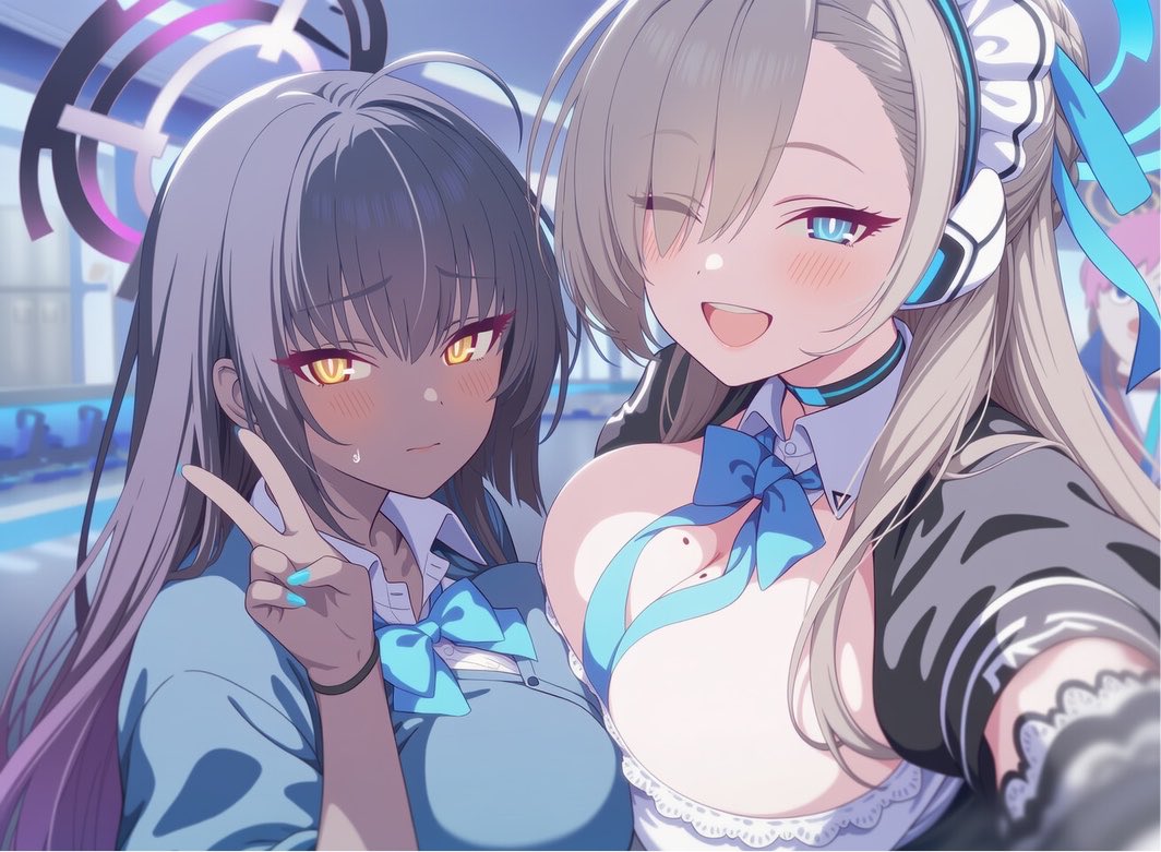 nuhe_kn's tweet photo. 🩵か〜りん♡♡
💜アスナ先輩近い... https://t.co/O0Sn8ckVuC