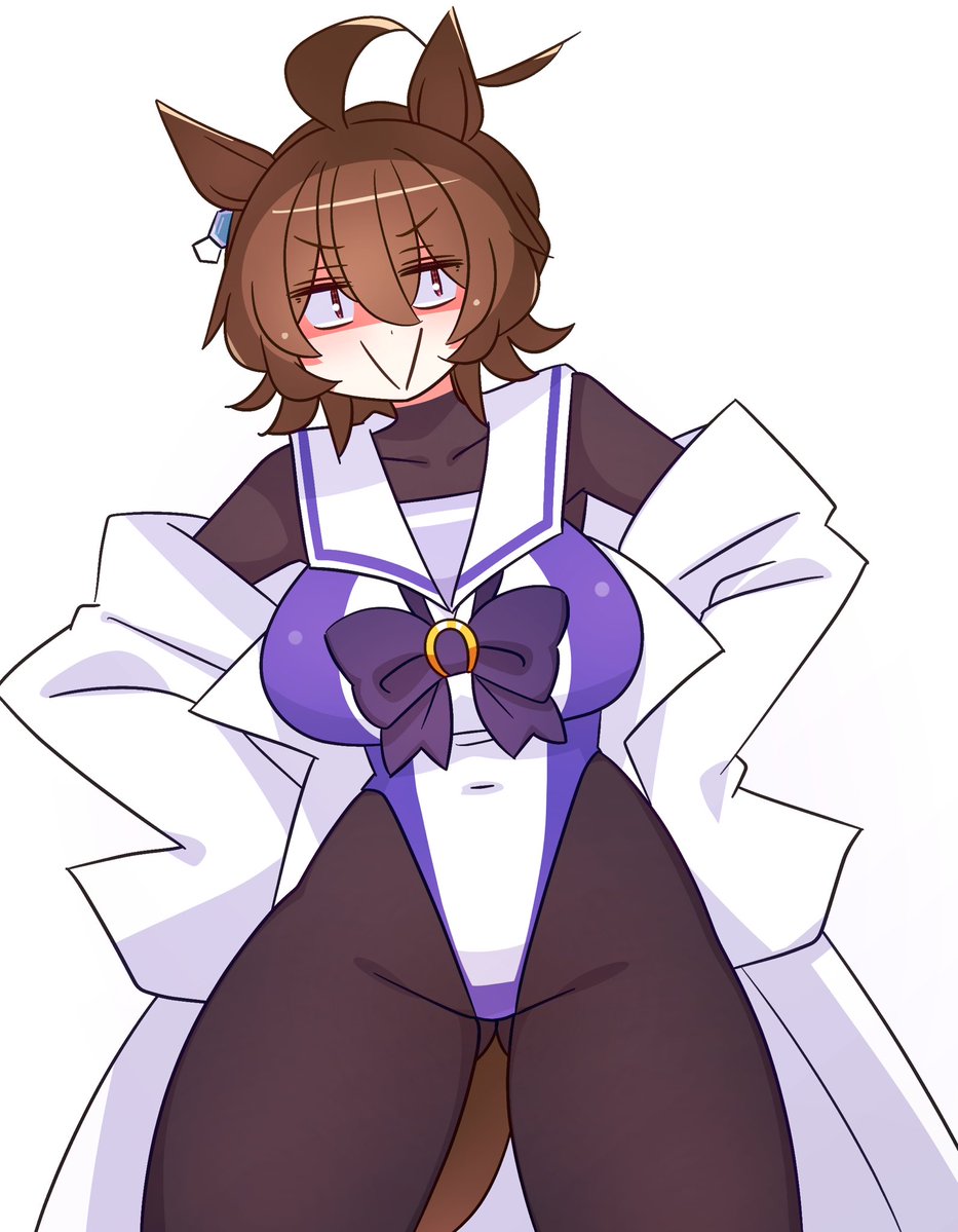 DEBESOPHANTOMs's tweet photo. いいことを思いついたウマ娘
アグネスタキオン SFW https://t.co/A2jI7xzcsL